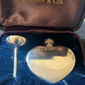 Tiffany & Co Vintage Sterling Silver Perfume
Bottlee and Funnel